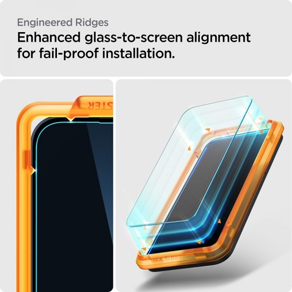 Spigen Nothing Phone (2a) Skjermbeskytter GLAS.tR ALIGNmaster 2-pakning