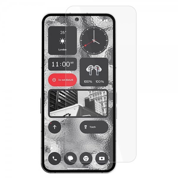 Nothing Phone (2a) Skjermbeskytter i Herdet Glass Case Friendly