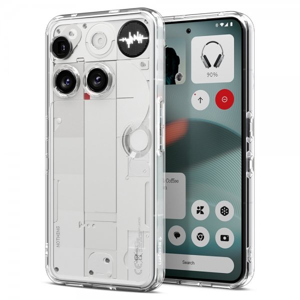Spigen Nothing Phone 3 Deksel Ultra Hybrid Crystal Clear
