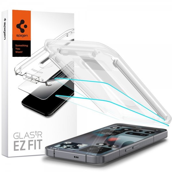 Spigen Nothing Phone 3 Skjermbeskytter GLAS.tR EZ Fit 2-pakning