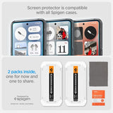 Spigen Nothing Phone 3 Skjermbeskytter GLAS.tR EZ Fit 2-pakning