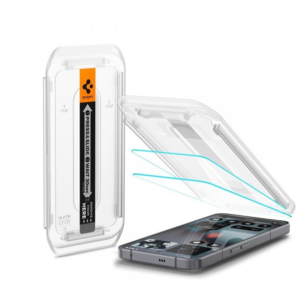 Spigen Nothing Phone 3 Skjermbeskytter GLAS.tR EZ Fit 2-pakning