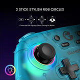 GameSir Nova HD Rumble Spillkontroller 2.4G Neon Teal