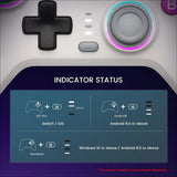 GameSir Nova HD Rumble Spillkontroller 2.4G Neon Teal