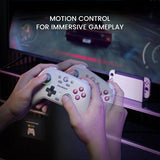 GameSir Nova HD Rumble Game Controller 2.4G Retro Hvit