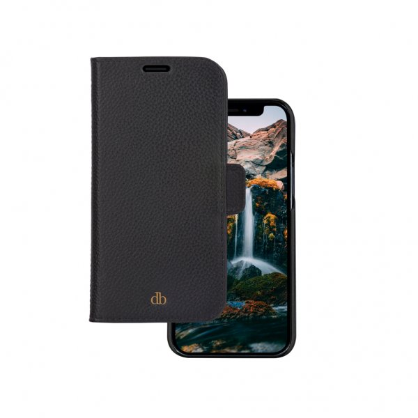 dbramante1928 iPhone 13 Mini Etui New York Avtakbart Deksel Night Black