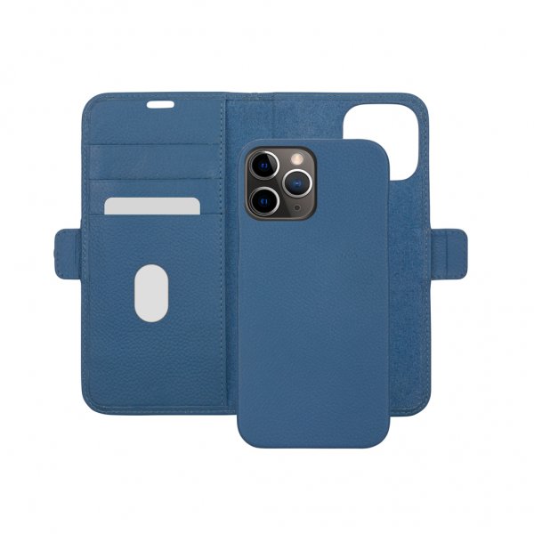 dbramante1928 iPhone 13 Pro Max Etui New York Avtakbart Deksel Ultra Marine Blue
