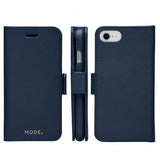 dbramante1928 iPhone 7/8/SE Etui New York Löstagbart Deksel Ocean Blue