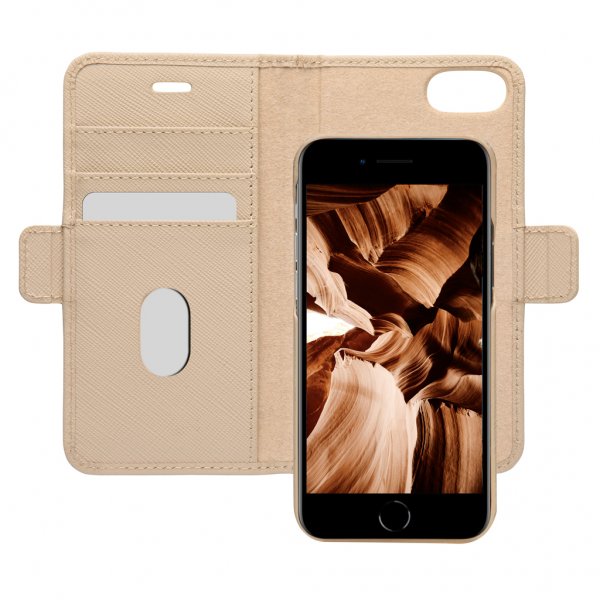 dbramante1928 iPhone 7/8/SE Etui New York Löstagbart Deksel Sahara Sand