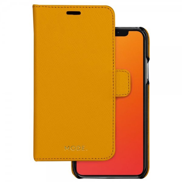 dbramante1928 iPhone Xr Etui New York Löstagbart Deksel Sunrise Oransje