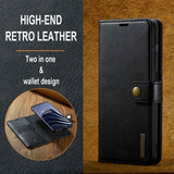 Dg.Ming OnePlus 10 Pro Etui Avtagbart Deksel Svart