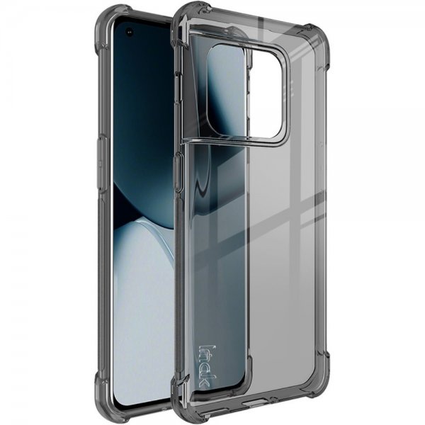 Imak OnePlus 10 Pro Deksel Airbag Transparent Svart