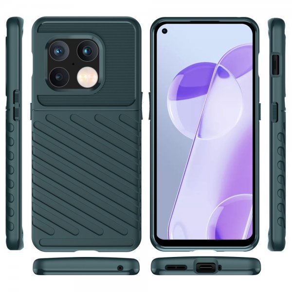 OnePlus 10 Pro Deksel Thunder Series Grønn