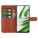 OnePlus 10T Etui med Stativ Brun