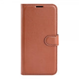 OnePlus 11 Etui Litchi Brun