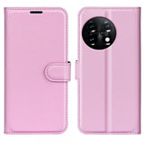 OnePlus 11 Etui Litchi Rosa