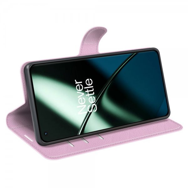 OnePlus 11 Etui Litchi Rosa