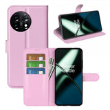 OnePlus 11 Etui Litchi Rosa