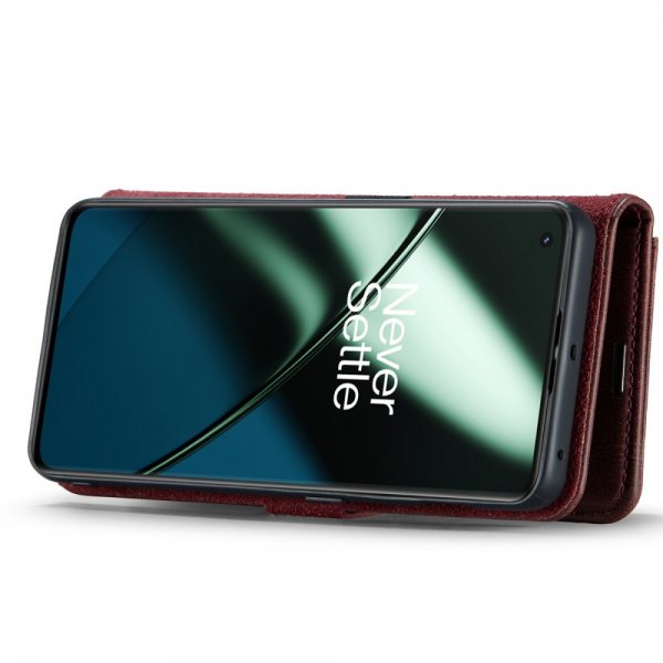Dg.Ming OnePlus 11 Etui Avtagbart Deksel Rød