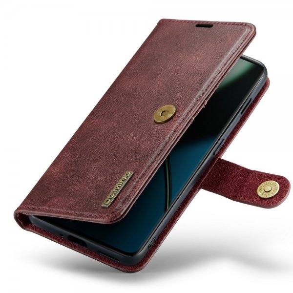 Dg.Ming OnePlus 11 Etui Avtagbart Deksel Rød