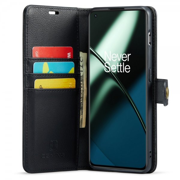 Dg.Ming OnePlus 11 Etui Avtagbart Deksel Svart
