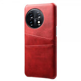 OnePlus 11 Deksel To Kortlommer Rød