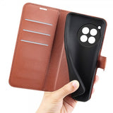 OnePlus 12 Etui Litchi Brun
