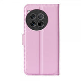 OnePlus 12 Etui Litchi Rosa