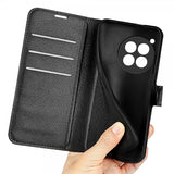 OnePlus 12 Etui Litchi Svart