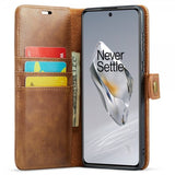 Dg.Ming OnePlus 12 Etui Avtagbart Deksel Brun