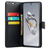 Dg.Ming OnePlus 12 Etui Avtagbart Deksel Svart