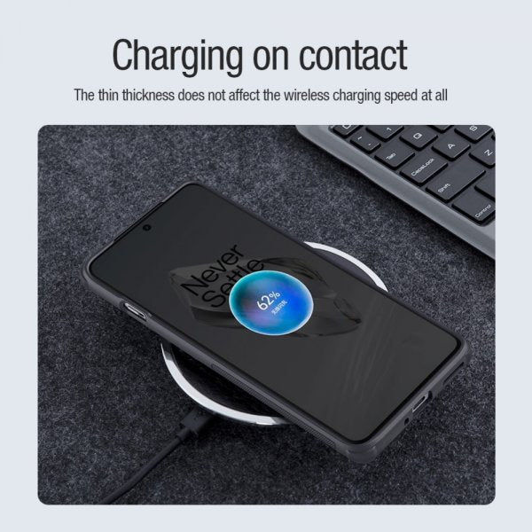 Nillkin OnePlus 12 Deksel Super Frosted Shield Pro MagSafe Svart