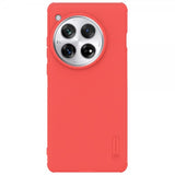 Nillkin OnePlus 12 Deksel Super Frosted Shield Pro Rød