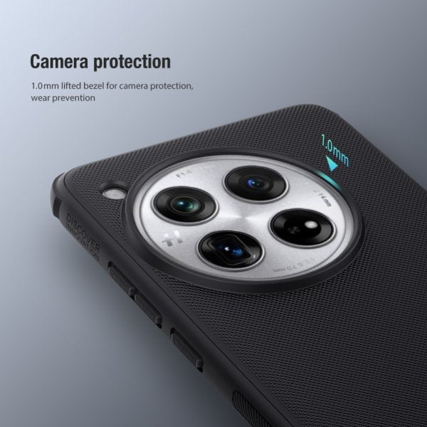 Nillkin OnePlus 12 Deksel Super Frosted Shield Pro Svart