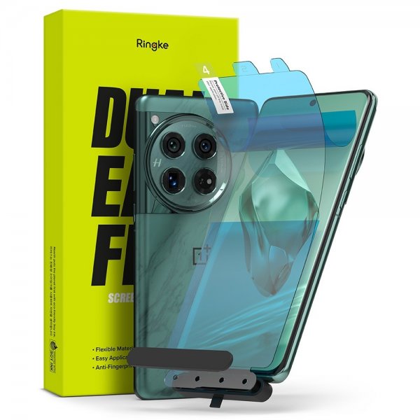 Ringke OnePlus 12 Skjermbeskytter Dual Easy Film 2-pakning