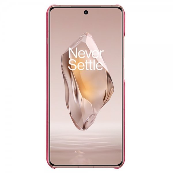 OnePlus 12R Deksel med To Kortlommer Magenta