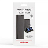 Vivanco OnePlus 13 Etui Classic Wallet Svart
