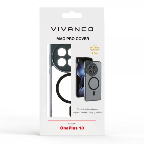 Vivanco OnePlus 13 Deksel Mag Pro Transparent Svart