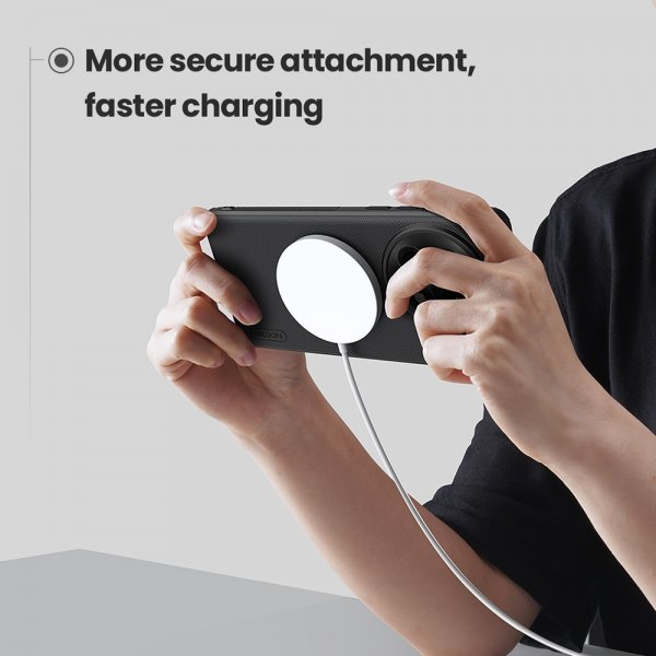Nillkin OnePlus 13 Deksel Super Frosted Shield Pro MagSafe Svart