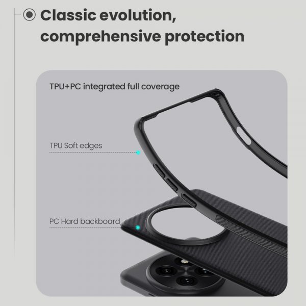 Nillkin OnePlus 13 Deksel Super Frosted Shield Pro MagSafe Svart