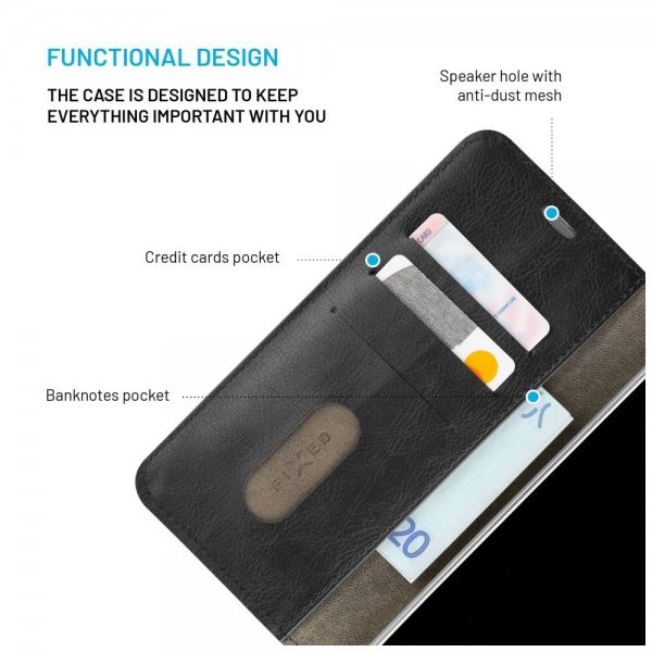 Fixed OnePlus 13R Etui Opus Book Svart