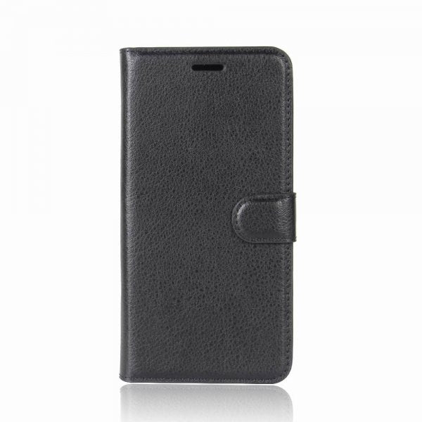 OnePlus 5T Etui Litchi Svart
