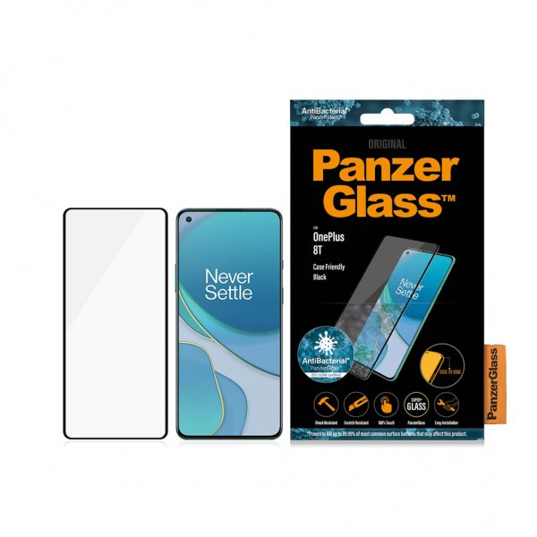 PanzerGlass OnePlus 8T Skjermbeskytter Case Friendly