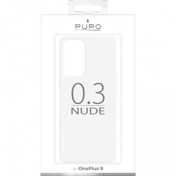 Puro OnePlus 9 Deksel Nude Transparent