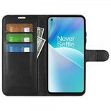 OnePlus Nord 2T Etui Litchi Svart