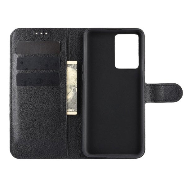 OnePlus Nord 2T Etui med Stativ Svart