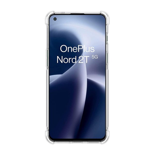 OnePlus Nord 2T Deksel Støtsikker TPU Transparent