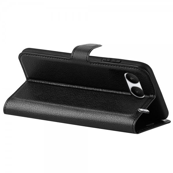 OnePlus Nord 4 Etui Litchi Svart