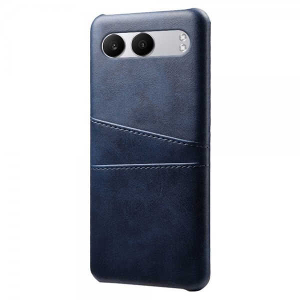 OnePlus Nord 4 Deksel med To Kortlommer Blå
