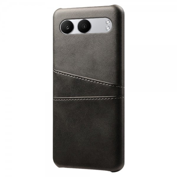OnePlus Nord 4 Deksel med To Kortlommer Svart